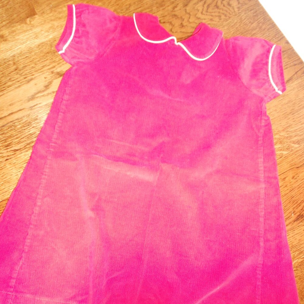 Mudpie Red Corduroy Dress